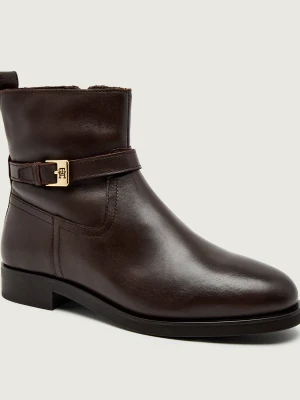 Tommy Hilfiger Skórzane botki