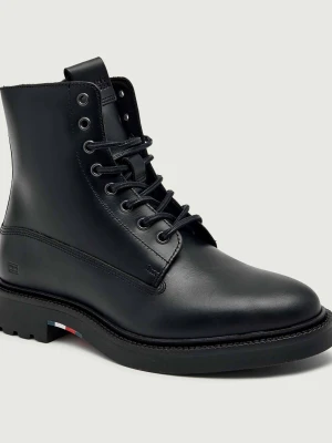 Tommy Hilfiger Skórzane buty wysokie