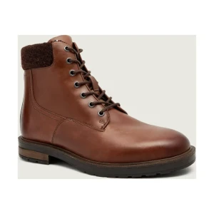Tommy Hilfiger Skórzane buty wysokie | shearling