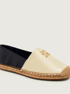 Tommy Hilfiger Skórzane espadryle
