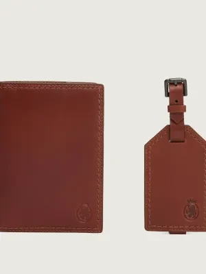 Tommy Hilfiger Skórzane etui na dokumenty