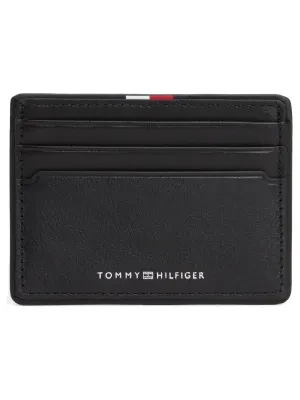 Tommy Hilfiger Skórzane etui na karty CORP