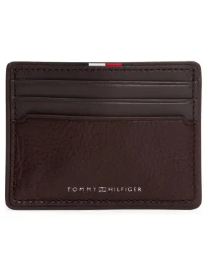Tommy Hilfiger Skórzane etui na karty CORP