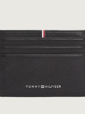 Tommy Hilfiger Skórzane etui na karty Corporate