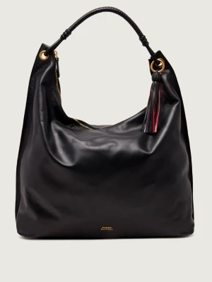 Tommy Hilfiger Skórzane hobo TH STATEMENT