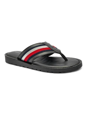 Tommy Hilfiger Skórzane japonki
