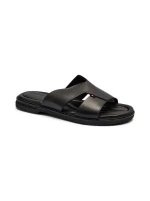 Tommy Hilfiger Skórzane klapki