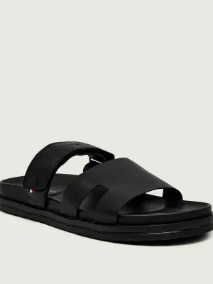 Tommy Hilfiger Skórzane klapki