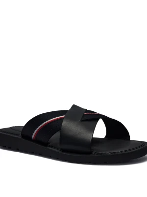 Tommy Hilfiger Skórzane klapki CRISS