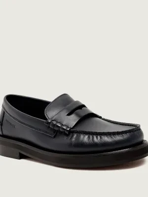 Tommy Hilfiger Skórzane loafersy CLASSIC HIGH