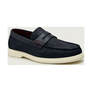 Tommy Hilfiger Skórzane loafersy HILFIGER MIX