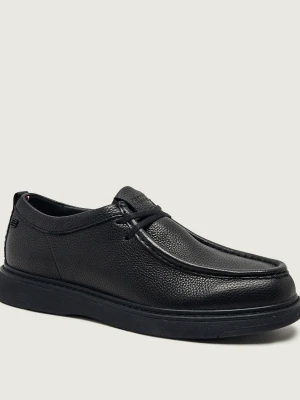 Tommy Hilfiger Skórzane mokasyny czarny