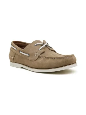 Tommy Hilfiger Skórzane mokasyny TH BOAT SHOE CORE