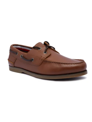 Tommy Hilfiger Skórzane mokasyny Th Boat Shoe Core