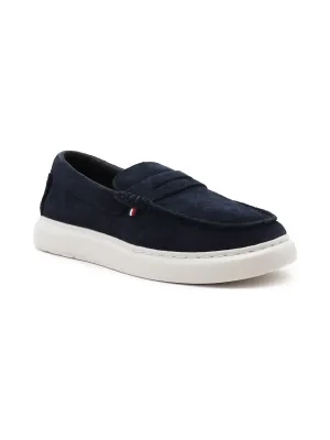 Tommy Hilfiger Skórzane mokasyny TOMMY HILFIGER HYBRID LOAFER