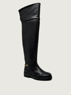 Tommy Hilfiger Skórzane oficerki