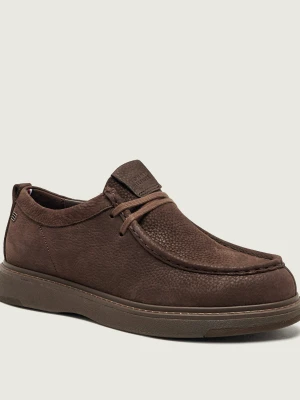 Tommy Hilfiger Skórzane półbuty brązowy