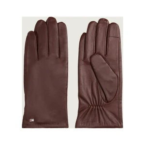 Tommy Hilfiger Skórzane rękawiczki ESSENTIAL FLAG