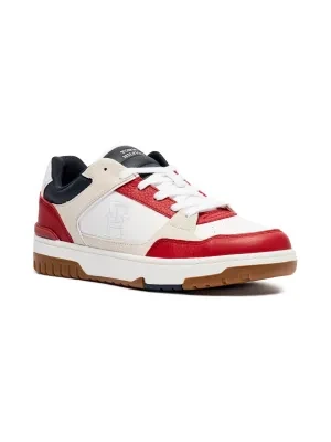 Tommy Hilfiger Skórzane sneakersy BASKET