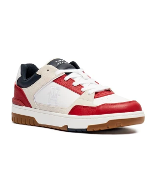 Tommy Hilfiger Skórzane sneakersy BASKET
