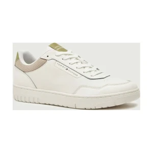 Tommy Hilfiger Skórzane sneakersy BASKET CORE LITE LTH