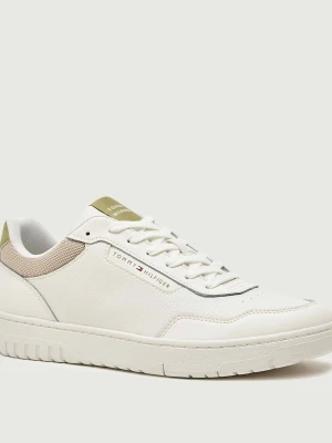 Tommy Hilfiger Skórzane sneakersy BASKET CORE LITE LTH