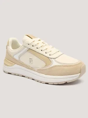 Tommy Hilfiger Skórzane sneakersy CASUAL FASHION RUNNER
