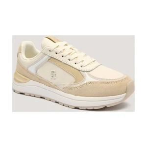 Tommy Hilfiger Skórzane sneakersy CASUAL FASHION RUNNER