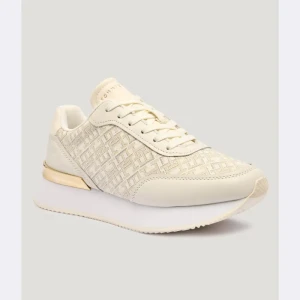 Tommy Hilfiger Skórzane sneakersy CHIC MONOGRAM RUNNER