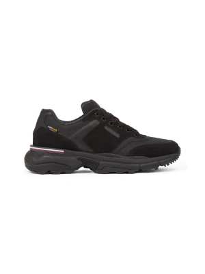 Tommy Hilfiger Skórzane sneakersy CORDURA czarny