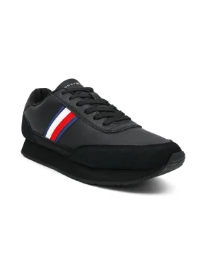 Tommy Hilfiger Skórzane sneakersy CORE EVA RUNNER CORPORATE LEA