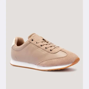 Tommy Hilfiger Skórzane sneakersy HERITAGE FASHION RUNNER MIX MAT