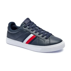 Tommy Hilfiger Skórzane sneakersy ICON COURT