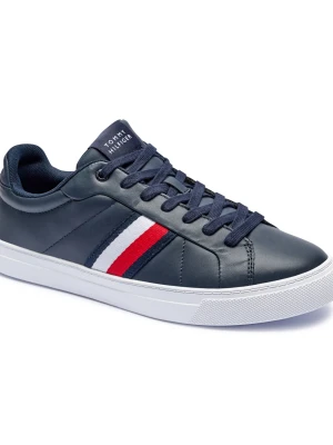 Tommy Hilfiger Skórzane sneakersy ICON COURT