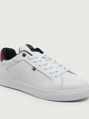 Tommy Hilfiger Skórzane sneakersy Lightweight Pinperf Lth biały