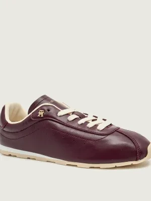Tommy Hilfiger Skórzane sneakersy LOW PROFILE RUNNER