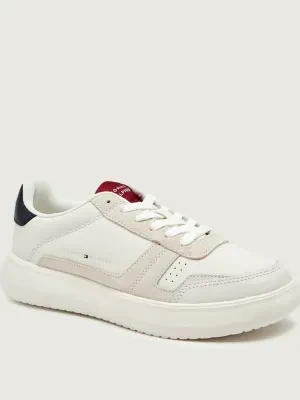 Tommy Hilfiger Skórzane sneakersy MODERN LIGHTCUP | zamsz
