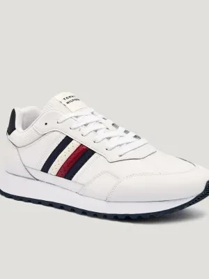 Tommy Hilfiger Skórzane sneakersy NEW RUNNER EVA