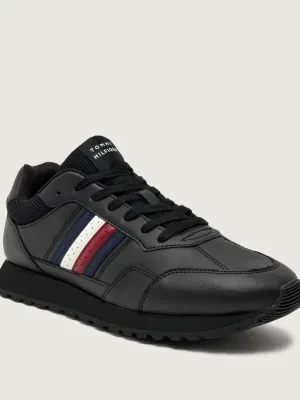 Tommy Hilfiger Skórzane sneakersy NEW RUNNER EVA