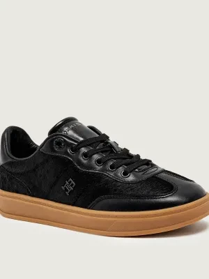 Tommy Hilfiger Skórzane sneakersy TH Monogram