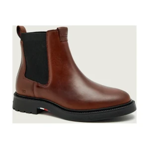 Tommy Hilfiger Skórzane sztyblety