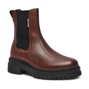 Tommy Hilfiger Skórzane sztyblety CAZIDY