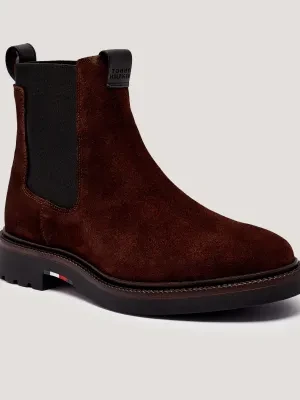 Tommy Hilfiger Skórzane sztyblety CHELSEA