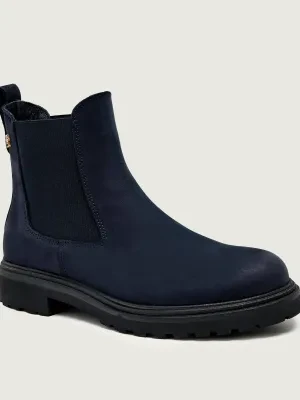 Tommy Hilfiger Skórzane sztyblety CHELSEA