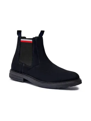 Tommy Hilfiger Sztyblety CHELSEA | zamsz