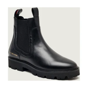 Tommy Hilfiger Skórzane sztyblety CHELSEA