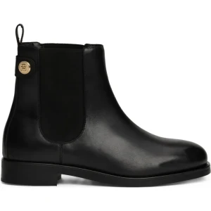 Tommy Hilfiger Skórzane sztyblety CHELSEA