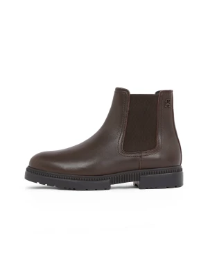 Tommy Hilfiger Skórzane sztyblety COMFORT