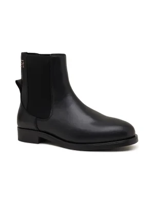 Tommy Hilfiger Skórzane sztyblety EVATED ESSENT THERMO BOOTIE