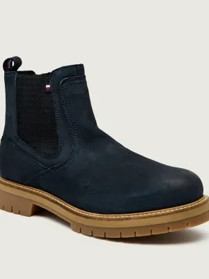 Tommy Hilfiger Sztyblety FLEX CHELSEA | zamsz